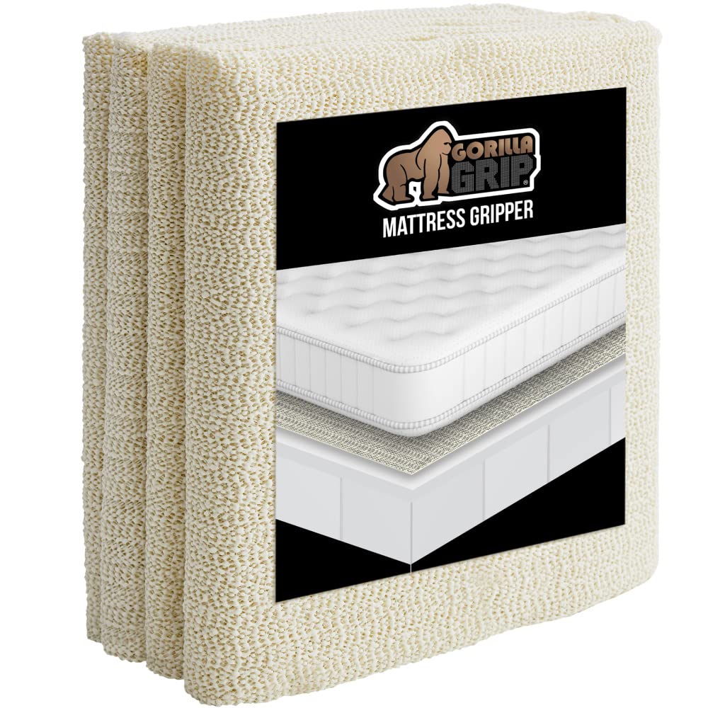 Gorilla Grip Original Mattress Slide Stopper and Gripper, Armchair, Keep Bed and Topper Pad from Sliding for Sofa, Couch, Chair 