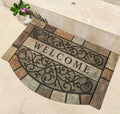 Welcome Door Mats 24x36 Heavy Duty Front Door Mat Outdoor Large Doormats with Non-Slip Rubber Backing Outdoor Welcome Mats for F