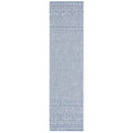 SAFAVIEH Courtyard Collection 2 3 x 18 Blue / Navy CY8235 Indoor/ Outdoor Easy-Cleaning Patio Backyard Mudroom Runner-Rug
