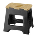 Vigar Compact Step Stool Foldable, 16-inch Two-Step Stools for Adults up to 330 Pound, Lightweight Stool, Non-Slip Folding Step 
