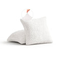 PAULATO BY GA.I.CO. Throw Pillow Cover - 18x18 Pillows Slipcover 2 pcs Set - Soft Polyester Fabric Slipcover - 1-Piece Form Fit 