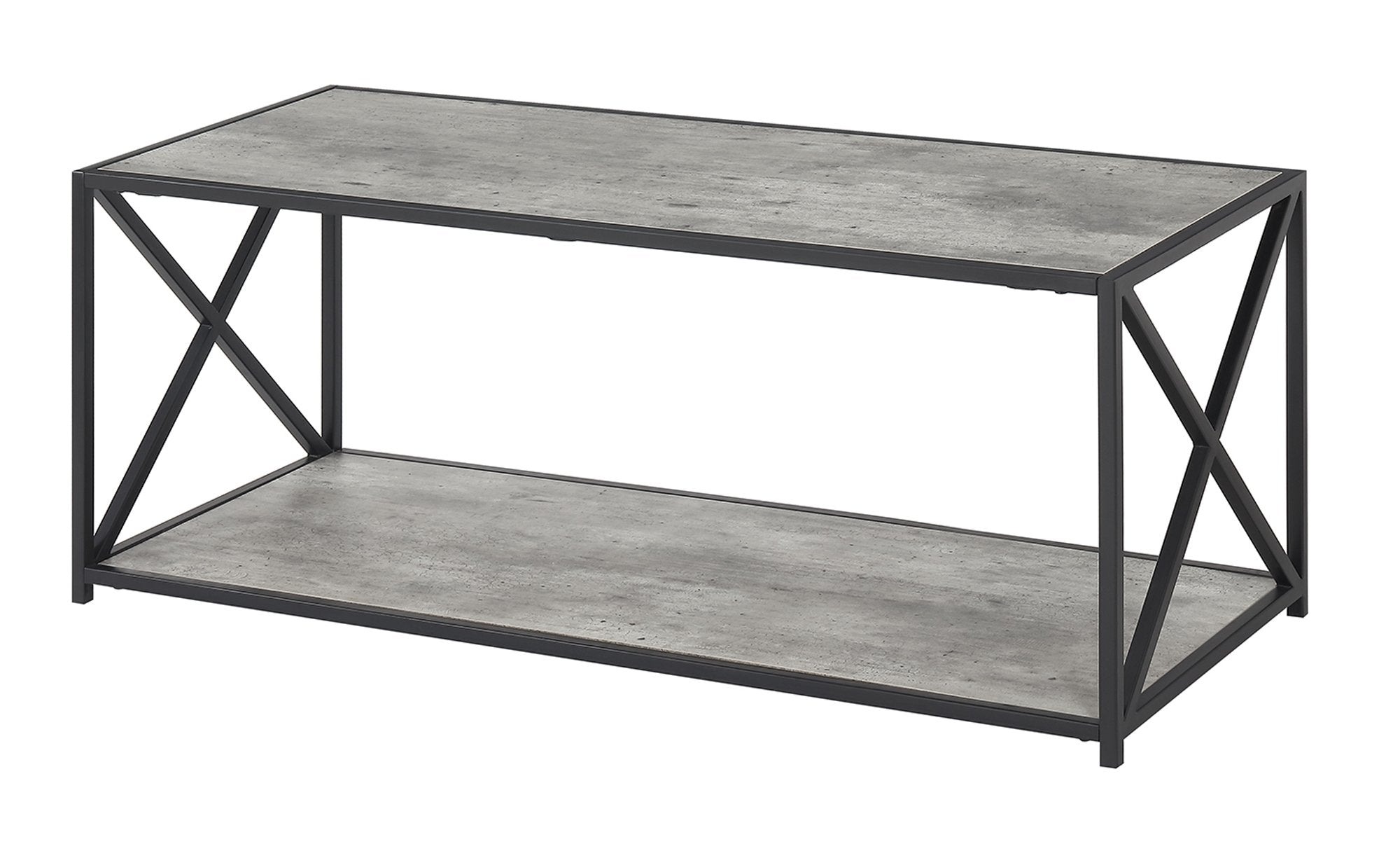 Convenience Concepts Tucson Coffee Table, Faux Birch