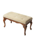 Butler Home Decorative Bench Olive Ash Burl Finish