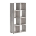Signature Design by Ashley Paxberry Coastal 8 Cube Storage Organizer or Bookcase, Whitewash