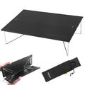 TREKOLOGY Compact Mini Camping Table - Portable, Ultralight, Folding Design - Small, Lightweight Surface for Hiking, Backpacking