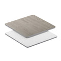 Flash Furniture Glenbrook 36 Square Table Top with White or Gray Reversible Laminate Top