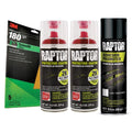 RAPTOR 2K Flame Red Truck Bedliner Flexible Plastic Aerosol Kit (26.4 oz)