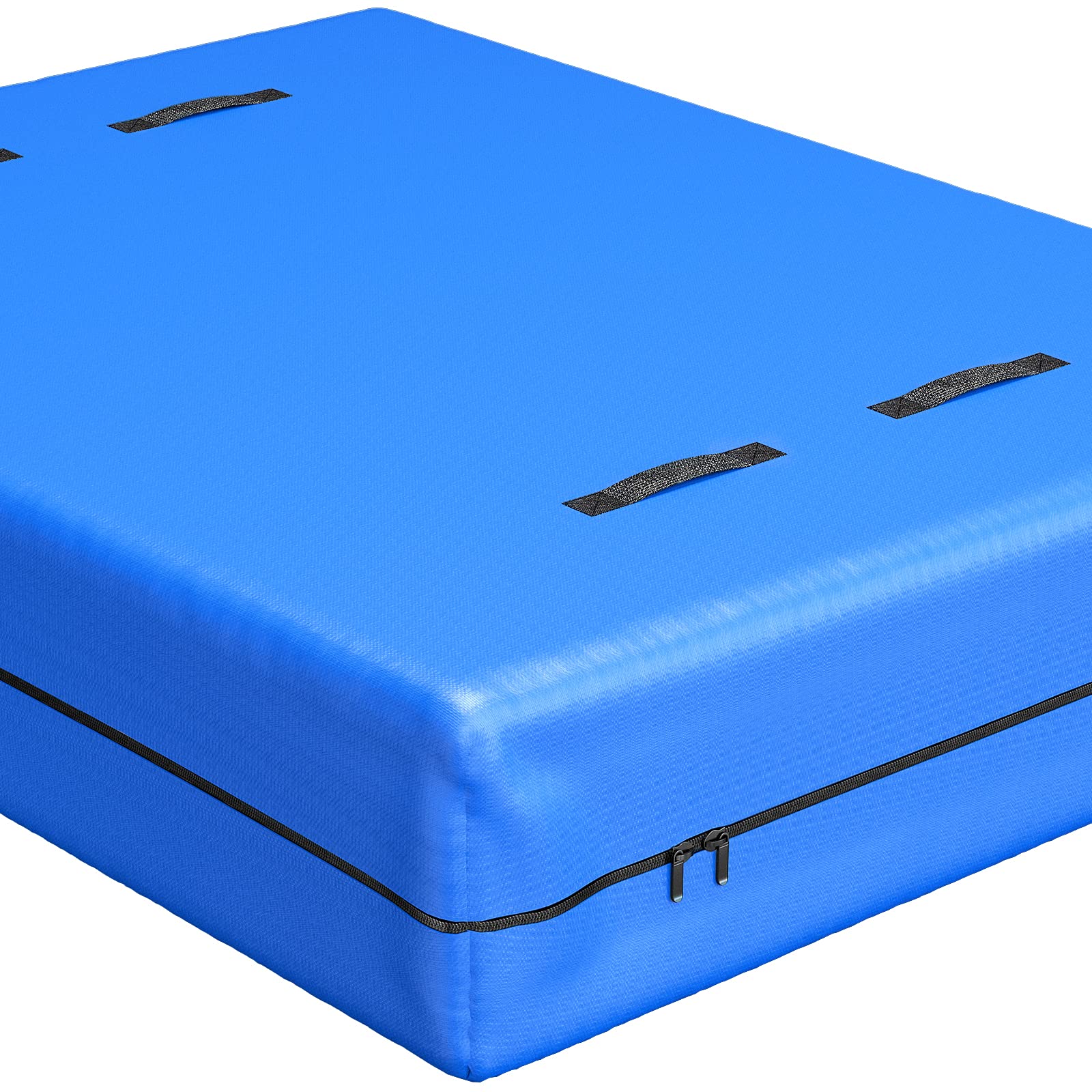 King Mattress Bag for Moving and Storage, Reusable Heavy Duty Tarp Waterproof King Size Bed Mattress Cover, Zippered Mattress Pr