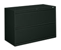 HON 892LS 800 Series 42 by 19-1/4-Inch 2-Drawer Lateral File, Charcoal