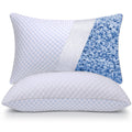 OSBED Shredded Memory Foam Pillows Standard Size Set of 2, cooling Pillows for Sleeping 2 Pack, Adjustable Loft Bed Pillows, Fir