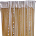 ZiDeTang Button Beaded Door Curtain Fringe Tassel Living Room Divider Curtain (39.30 x 78.50, White)