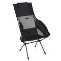 Helinox Savanna High-Back Collapsible Camping Chair, 4lbs, Comfort Outdoor Chairs, Picnic,High Back Camping Chair, Blackout