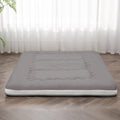 Dr.Futon Japanese Floor Futon Mattress Extra Thick Folding Roll Up Bed Topper Mat for Guest,Lounger and Tavel