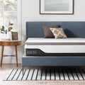 Lucid 2 Inch Mattress Topper Queen - Memory Foam - Bamboo Charcoal Infusion - Cooling Ventilation - Hypoallergenic - CertiPur Ce