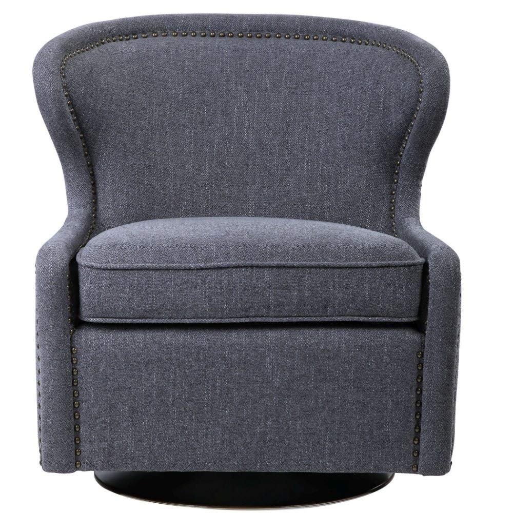 Uttermost Biscay - 32 inch Swivel Chair