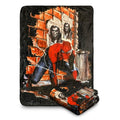 Marvel Legends Fleece Blanket - Ultra-Soft Lightweight Polyester Throw Featuring Spider-Man, Captain America, Wolverine & Iconic