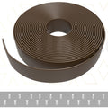1.5 Vinyl Straps for Patio Chairs Repair Kit Vinyl Chair Strapping Outdoor Patio Furniture Repair 20 Matte Finish (Dark Brown) 