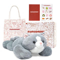NiuniuDaddy 23.6 | 5 Pounds Grey Cat Weighted Stuffed Animals, Cute Weighted Plush Pillow Comfort Big Large Weighted Pillow Plus
