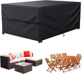LCOGD Patio Furniture Cover ,Outdoor Furniture Covers Waterproof General Purpose, Outdoor Sofa Sets Covers Heavy Duty Windproof 