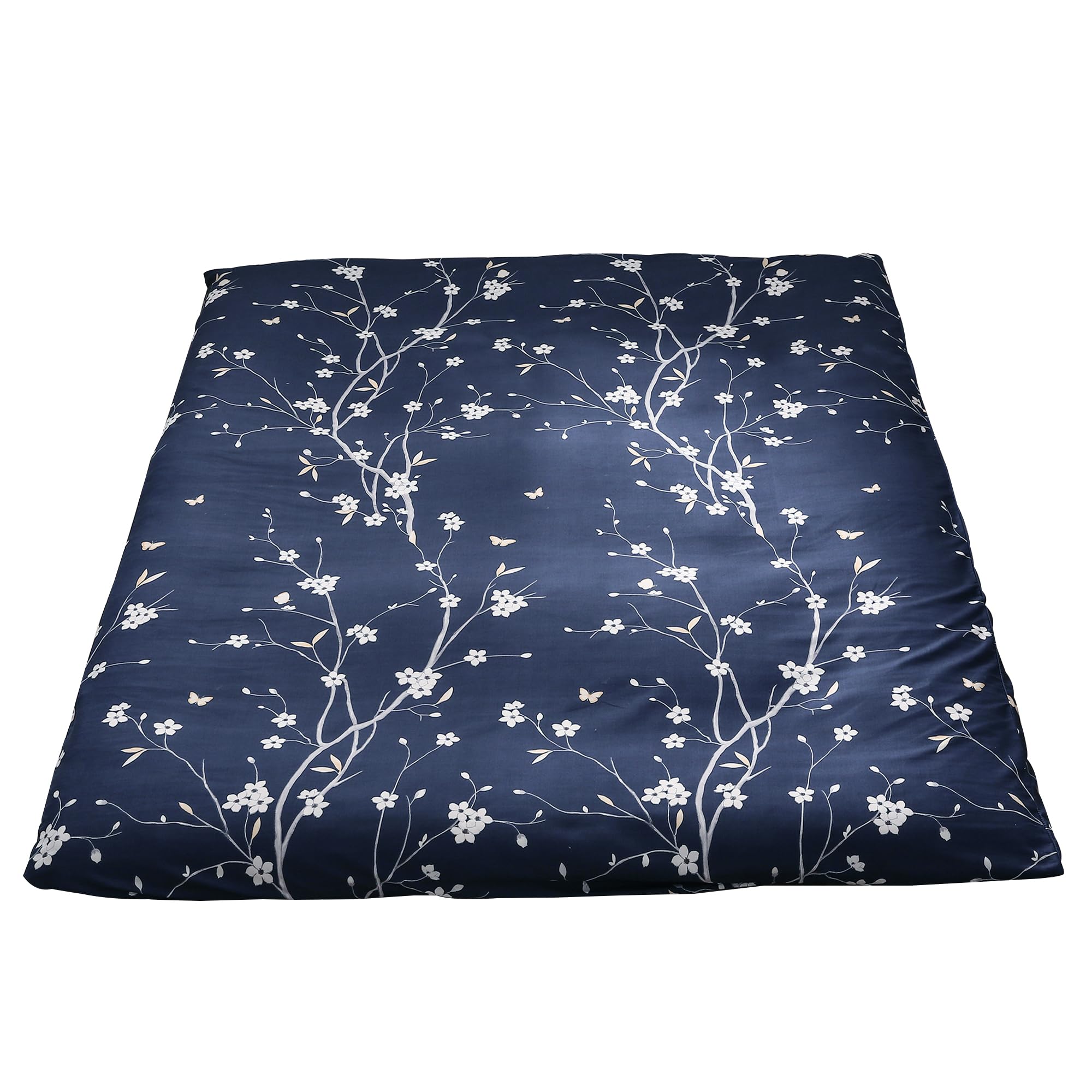MAXYOYO Mattress Cover for Traditional Japanese Futon Mattress, Futon Floor Mats Cover with Zipper, Super Soft and Machine Washa