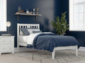 AFI, Tahoe Twin XL Platform Bed, White