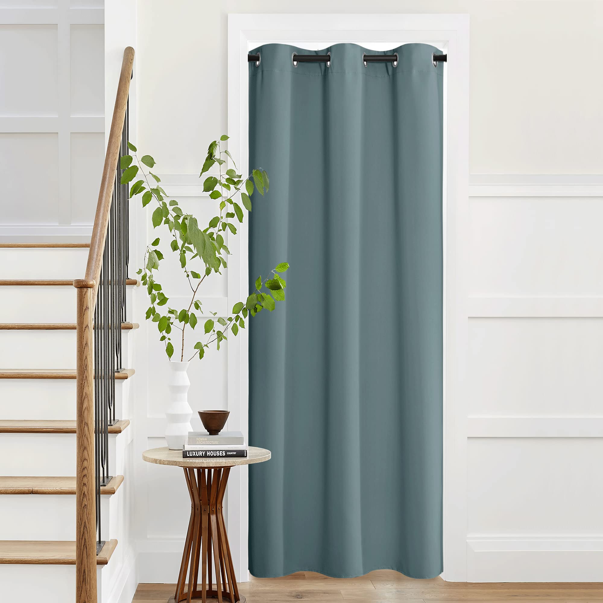 NICETOWN Blackout Curtains - Grommet Thermal Insulated Room Darkening Bedroom and Living Room Curtain, Grommet Closet Curtains T