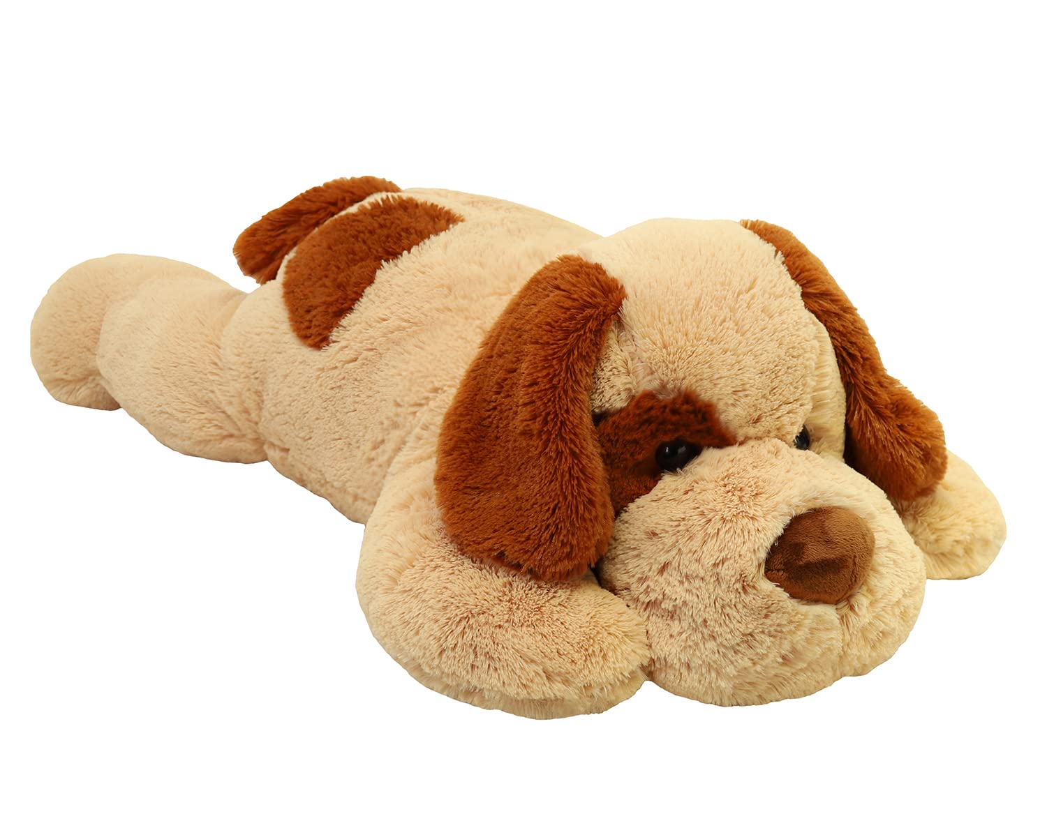 YESGIRL 26.8 inch 5 lbs Dog Weighted Stuffed Animals, Large Weighted Plush Animal, Cute Plush Toy Pillow, Gifts for Adults, Kids