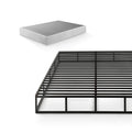 ZINUS Quick Lock Metal Smart Box Spring, 9 Inch Mattress Foundation, Strong Metal Structure, Easy Assembly, Full, White
