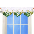 Simhomsen Embroidered Curtain Valance W 58    L 14 Inches, Spring and Summer Kitchen Window Decorations (Hummingbird)