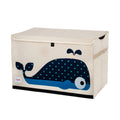 3 Sprouts Large Toy Chest for Kids with Lid and Handles - Collapsible Toy Storage Bin/Trunk/Box/Basket Organizer for Boys & Girl