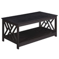 Convenience Concepts Titan Coffee Table with Shelf, Espresso