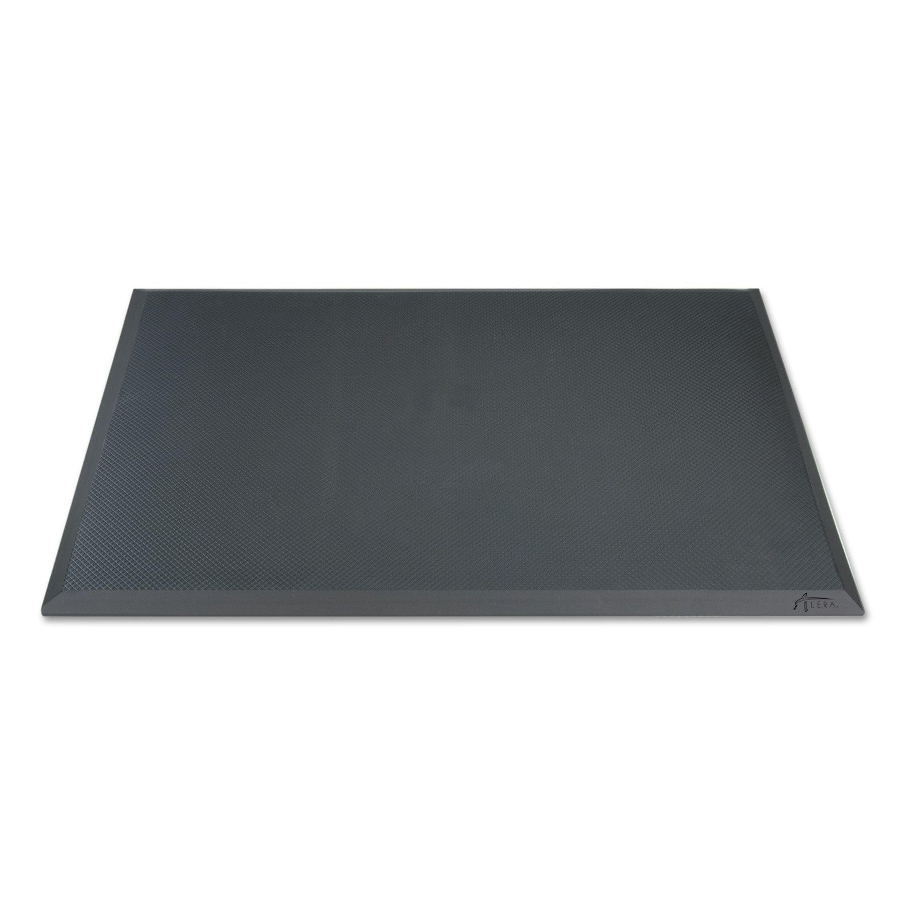 Alera ALEAE23AFM AdaptivErgo 24 in. x 36 in. Anti-Fatigue Mat - Black