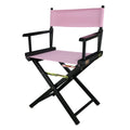 Casual Home 200-02/021-22 Director Chair 18 - Classic Height BlackFrame/Pink Canvas