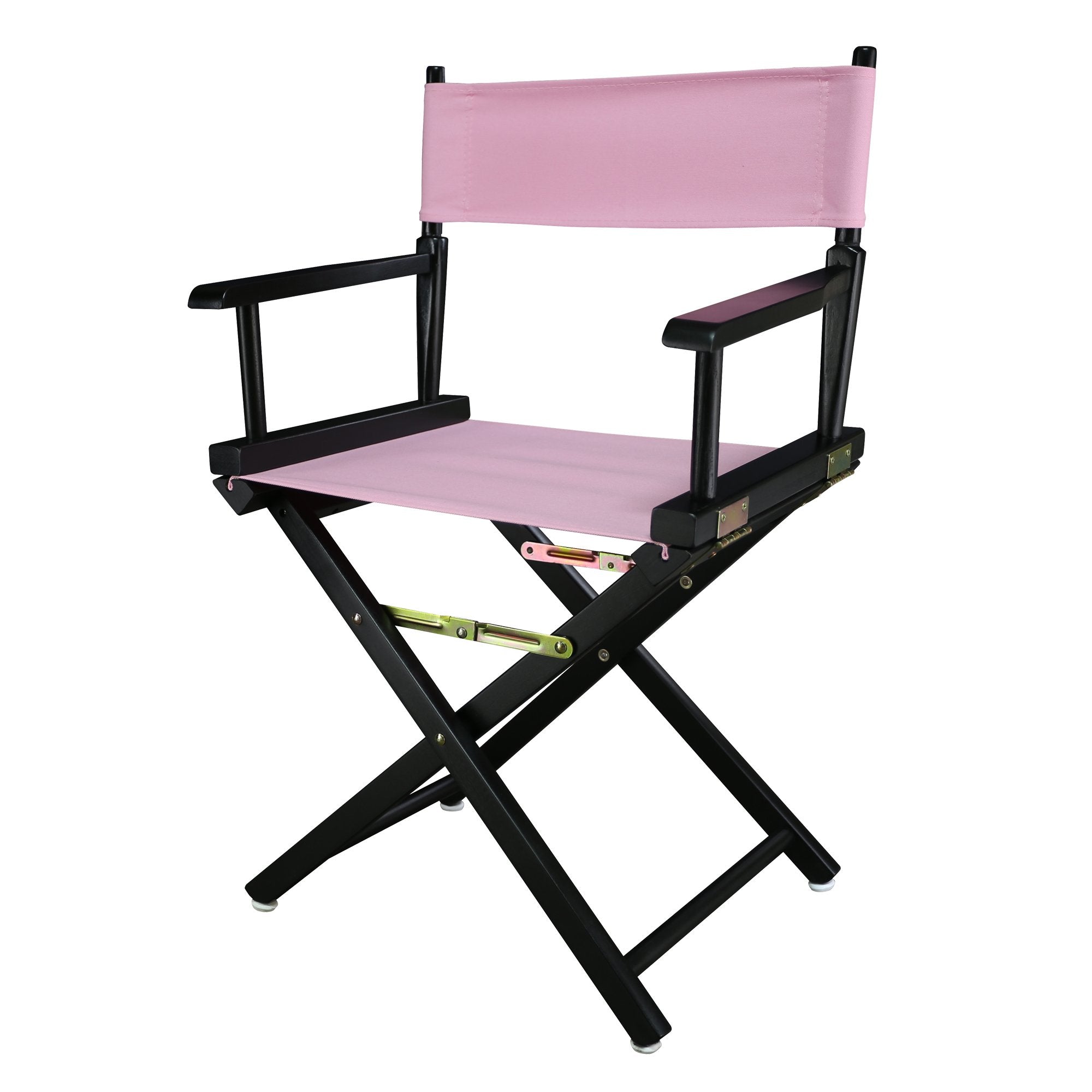 Casual Home 200-02/021-22 Director Chair 18 - Classic Height BlackFrame/Pink Canvas