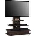 Ameriwood Home Galaxy TV Stand with Mount and Drawers for TVs up to 70 Wide, Espresso