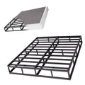 Aardhen 9 Inch High Profile King Box Spring Strong Metal Frame Mattress Foundation, Quiet Noise-Free,Easy Assembly, 3000lbs Max 