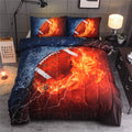 NTBED Football Comforter Sets Twin for Boys Teens, 3-Pieces Sports Bedding (1 Comforter with 2 Pillowcases),Reversible Rugby Pri