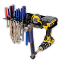 StoreYourBoard Garage Hand Tool Organizer, Drill, Screw Driver and Wrench Sets, Hammer, Pliers, Wall Mount Storage Tool Tray, He