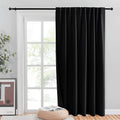 NICETOWN Halloween Blackout Curtain for Sliding Door, Heavy-Duty Patio Door Curtains, Thermal Insulated Wide Drapes/Draperies fo