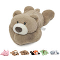 Niuniu Daddy 20  | 3.3 Pound Weighted Bear Stuffed Animals for Adults Kids, Giant Large Teddy Bear Plush Toy, Cute Brown Bear Bo