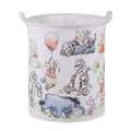 Bear Storage Basket,Nursery Large Hamper Canvas Laundry Basket Foldable With Waterproof Pe Coating,For Kids Boys And Girls, Bath