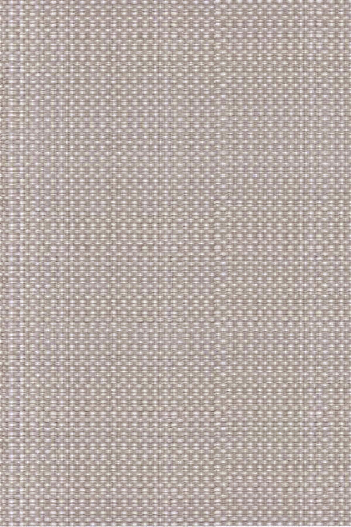 Mad Mats Geometric Outdoor Rug, Reversible Plastic Mat (6  x 9 , Basic - Sand/White)