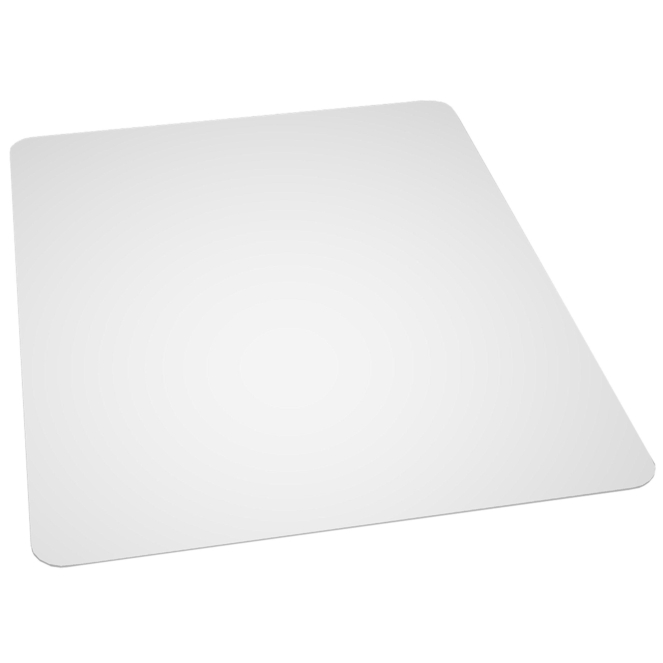 Flash Furniture Jackson 36 x 48 Hard Floor Chair Mat with Patterned Underside and Scuff Resistant Textured Top