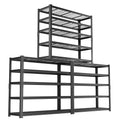 Storage Shelves Heavy Duty, 3 PCS 60 L x 24 W x 78 H Garage Wire Shelving Unit Loads 3300LBS, 5-tier Adjustable Metal Industrial