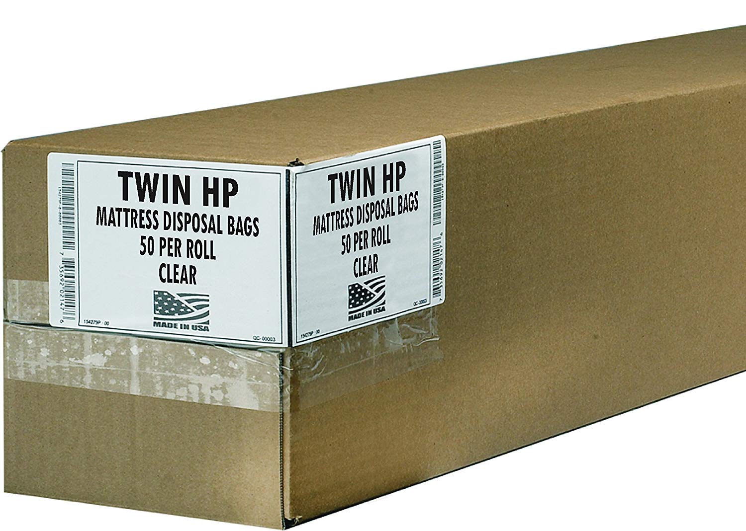Aluf Plastics HP MAT Twin High Performance 2.0 MIL (eq) Mattress Twin Bag - 50 x 90 (Pack of 50)