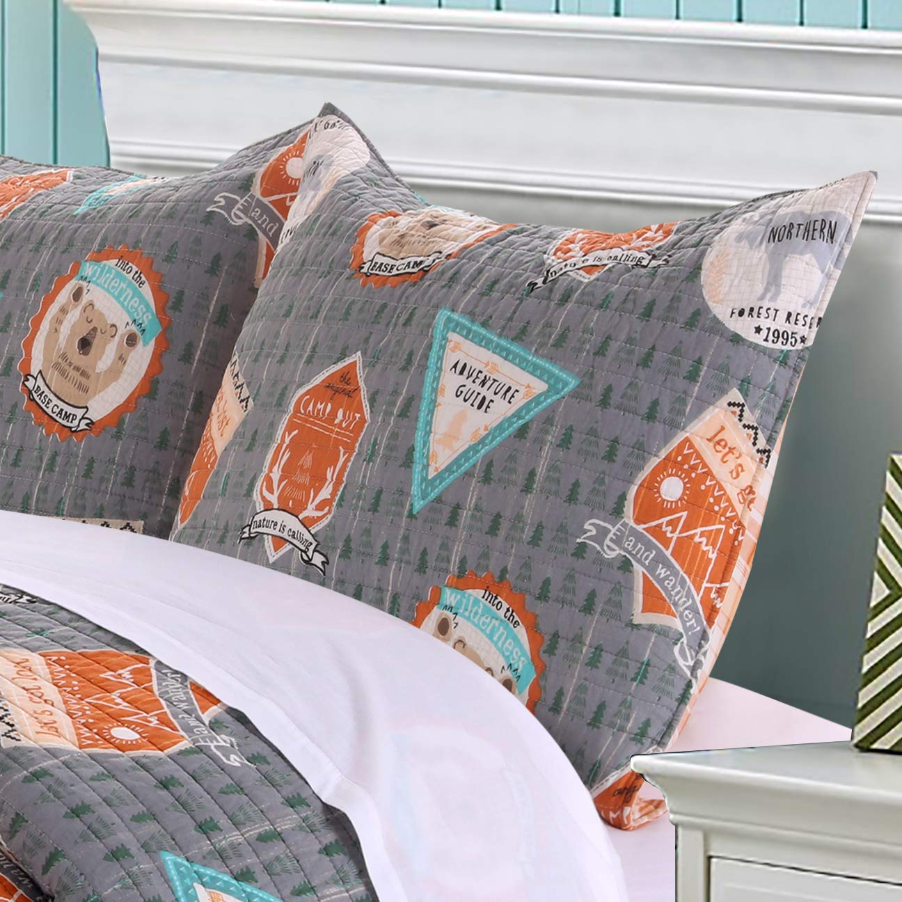 Greenland Home 3-Piece Annabelle Quilt Set, King