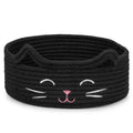 ZLG Small Cat Storage - Cute Rope Basket for Dog Toy, 9.8 x 4 inches