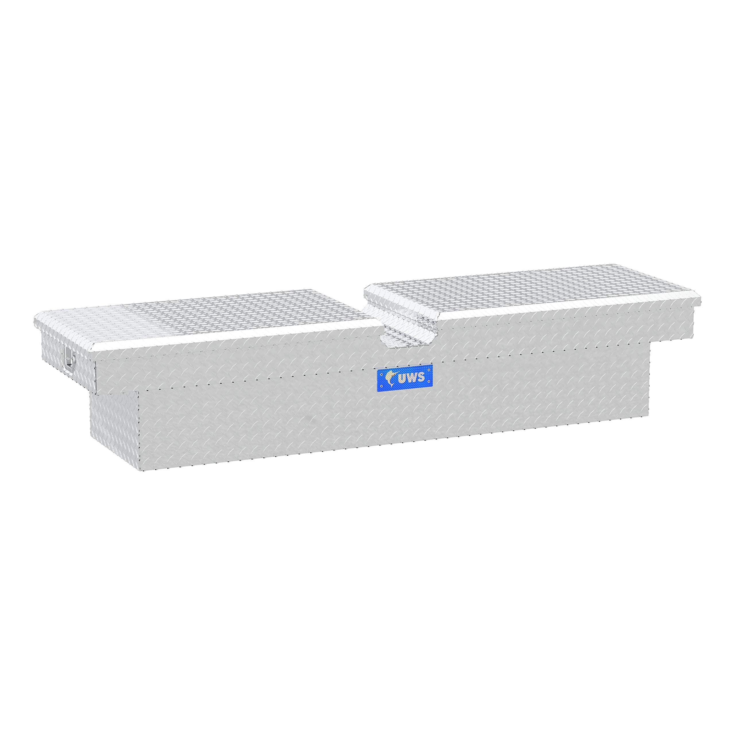 UWS TB-72 Gull Wing Aluminum Toolbox with Beveled Insulated Lid , Black