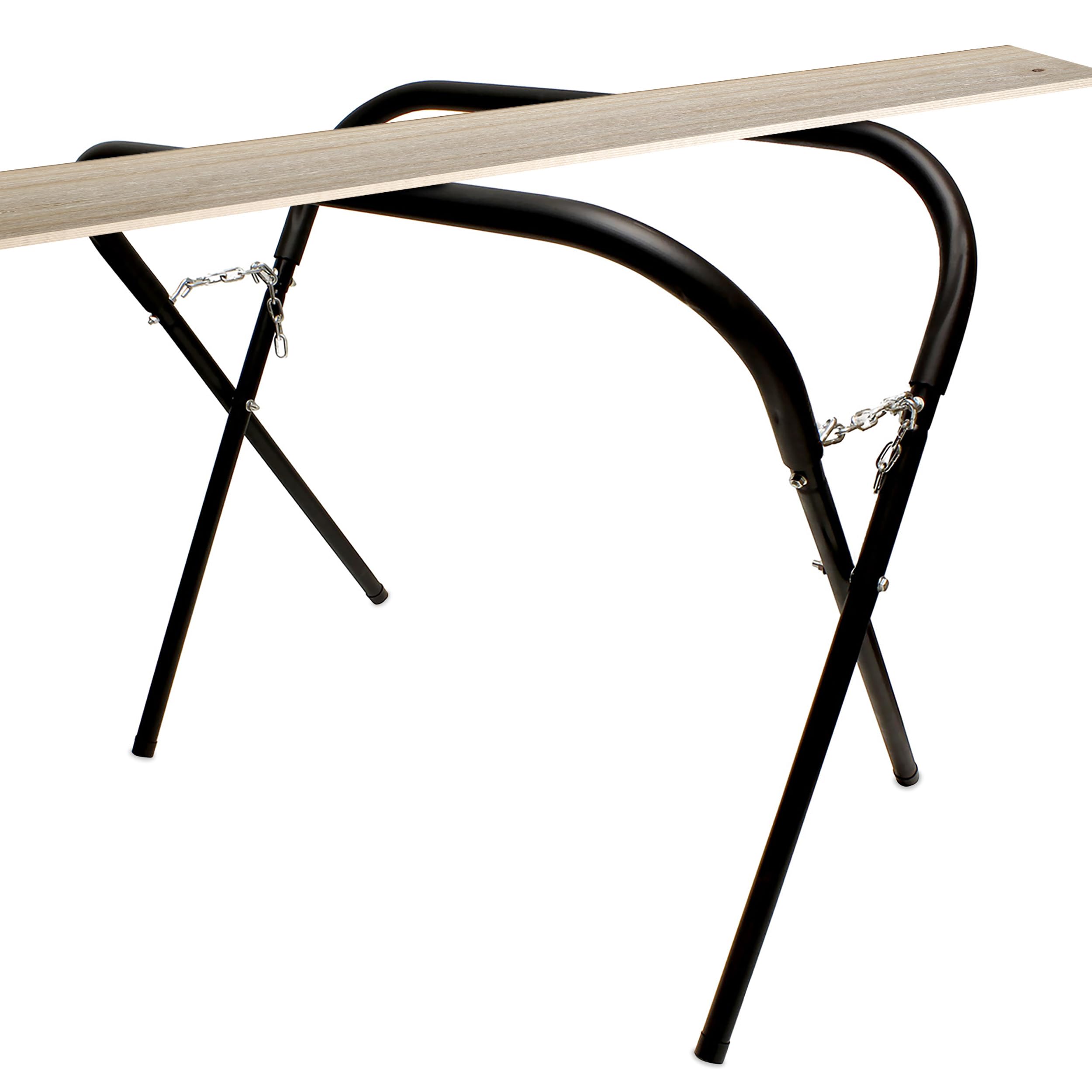 ABN Portable Workbench Folding Work Stand, Work Horse Foldable Work Table for Garage and Shop - 1,000-Pound Capacity