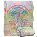 My Little Pony Retro Classic Ponies Officially Licensed Silky Touch Super Soft Throw Blanket 50 x 60